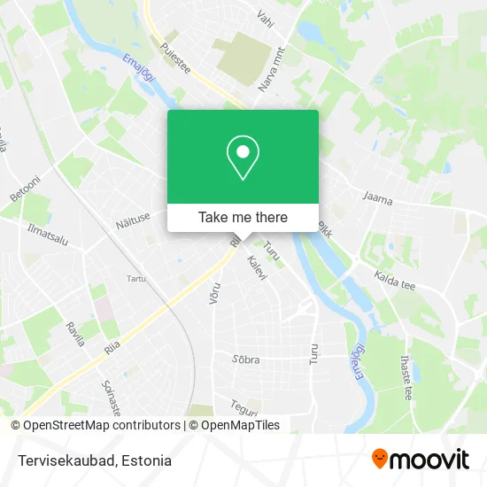 Карта Tervisekaubad