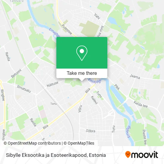 Sibylle Eksootika ja Esoteerikapood map