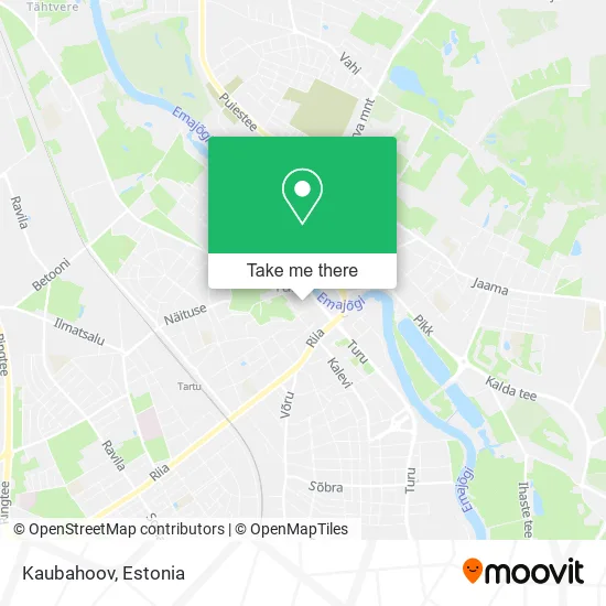 Карта Kaubahoov