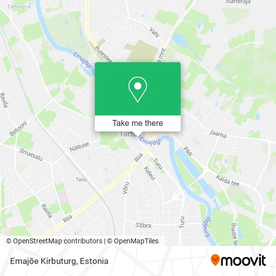Emajõe Kirbuturg map