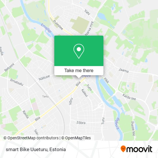 smart Bike Uueturu map