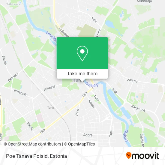 Карта Poe Tänava Poisid