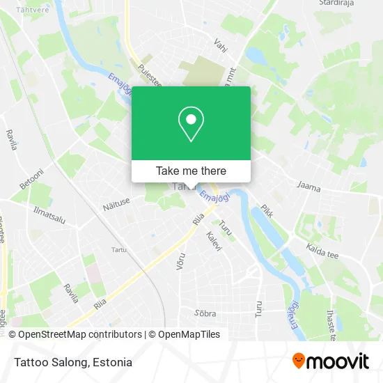 Tattoo Salong map