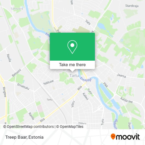 Treep Baar map