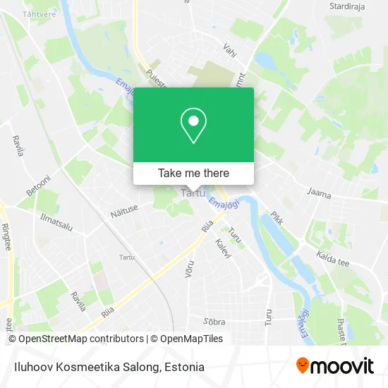Карта Iluhoov Kosmeetika Salong