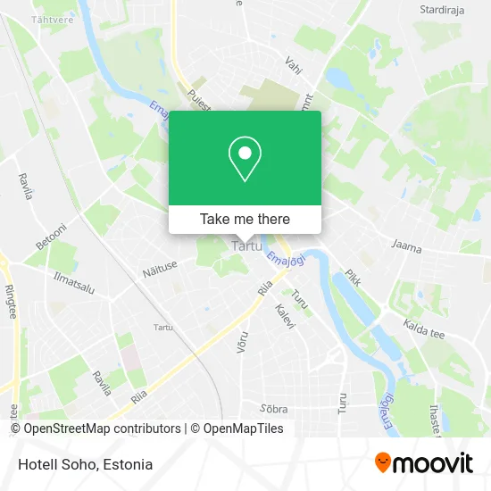 Карта Hotell Soho