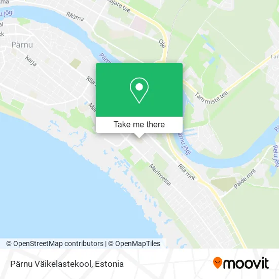 Карта Pärnu Väikelastekool