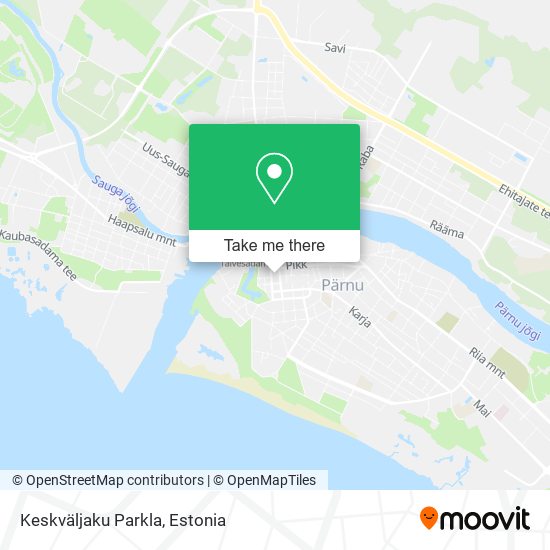 Keskväljaku Parkla map