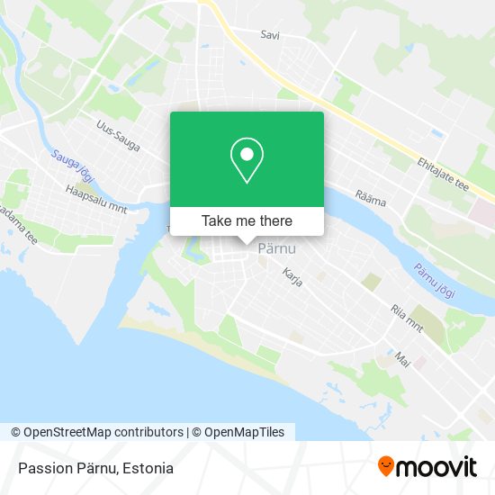 Passion Pärnu map