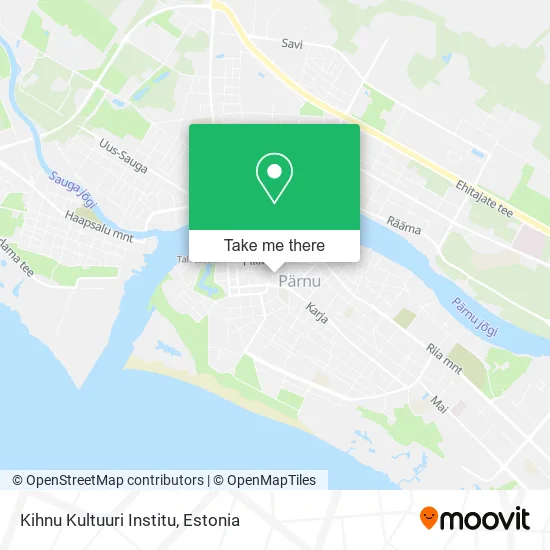 Карта Kihnu Kultuuri Institu