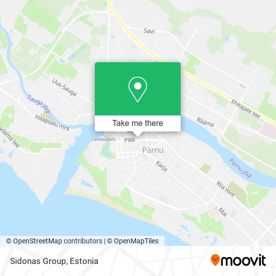 Карта Sidonas Group