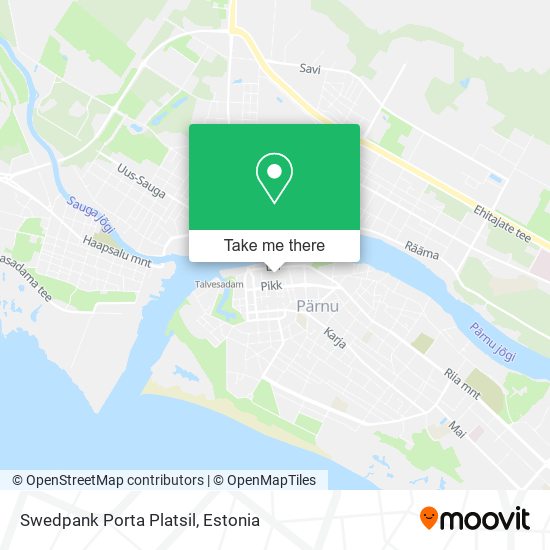 Swedpank Porta Platsil map