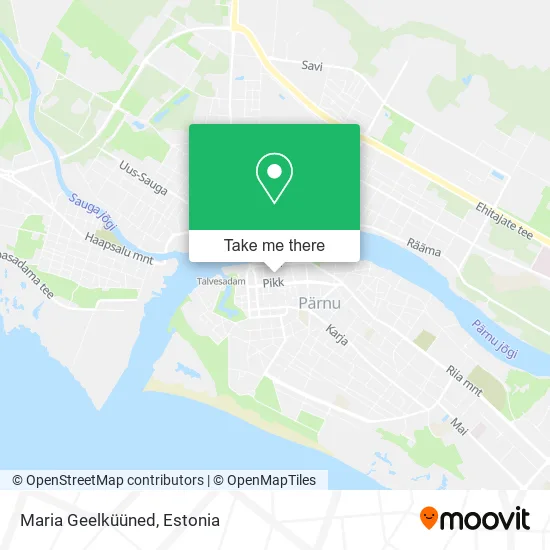 Карта Maria Geelküüned