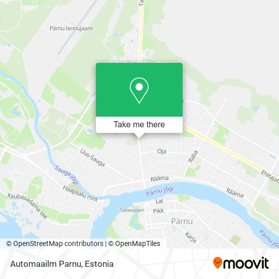 Automaailm Parnu map
