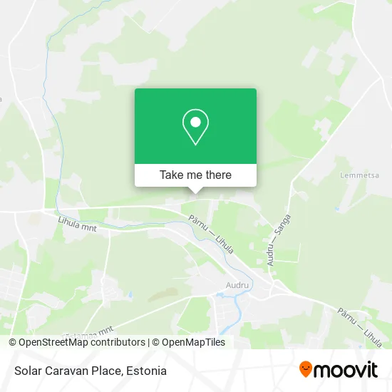 Карта Solar Caravan Place