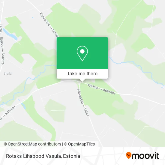 Карта Rotaks Lihapood Vasula
