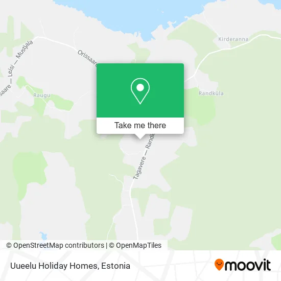 Карта Uueelu Holiday Homes