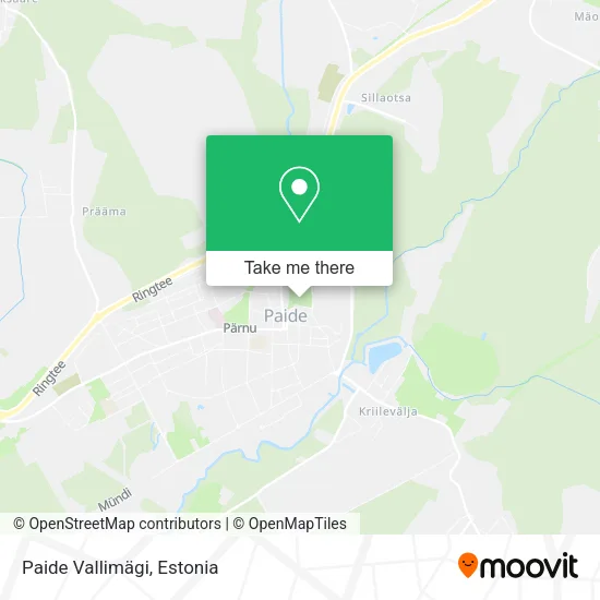 Paide Vallimägi map