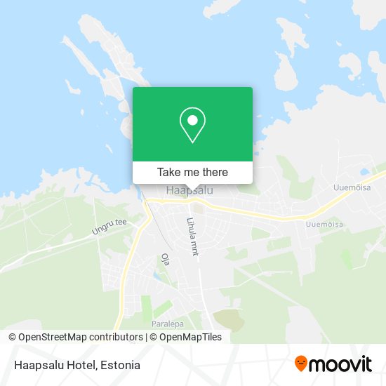 Карта Haapsalu Hotel
