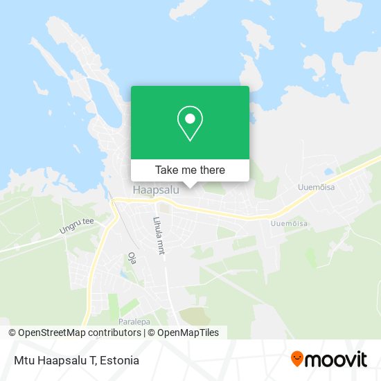 Карта Mtu Haapsalu T
