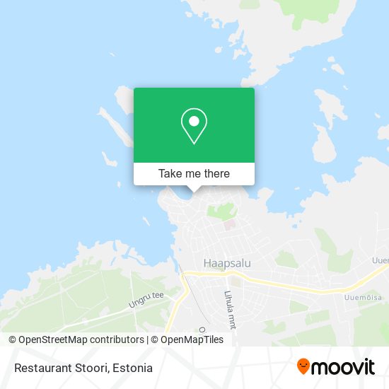 Restaurant Stoori map