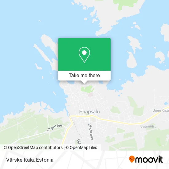 Карта Värske Kala