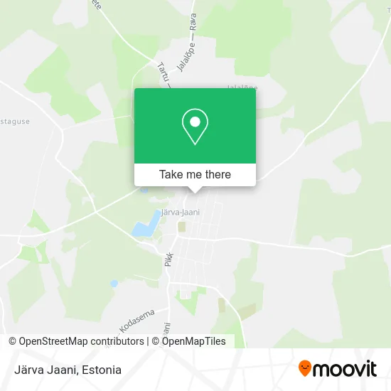 Карта Järva Jaani