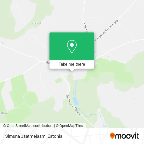 Карта Simuna Jaatmejaam