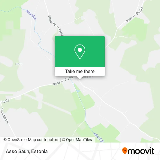 Карта Asso Saun