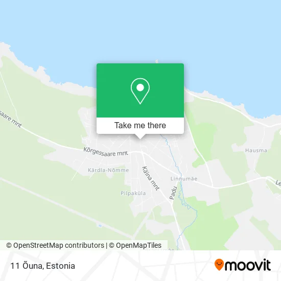11 Õuna map