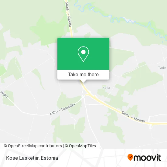 Карта Kose Lasketiir
