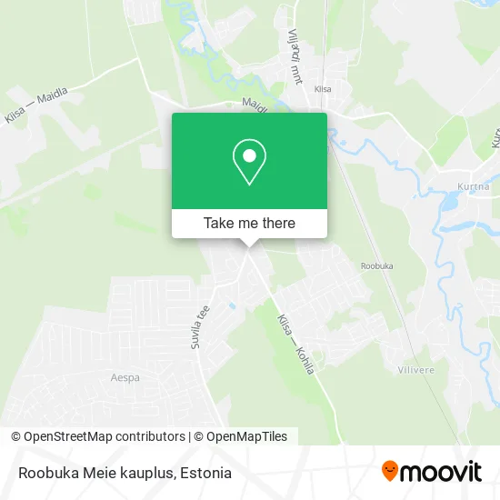 Roobuka Meie kauplus map