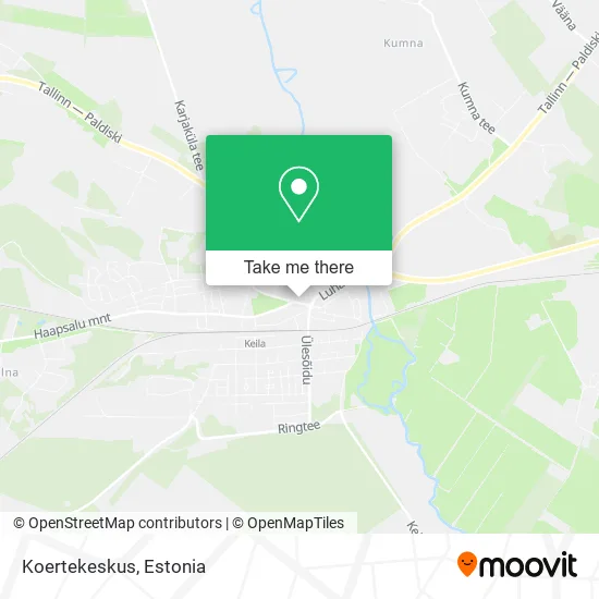 Карта Koertekeskus