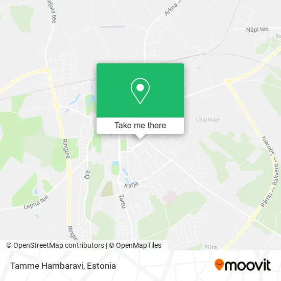 Tamme Hambaravi map