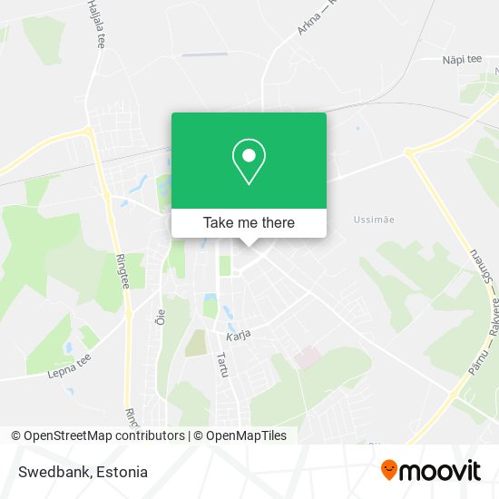 Swedbank map