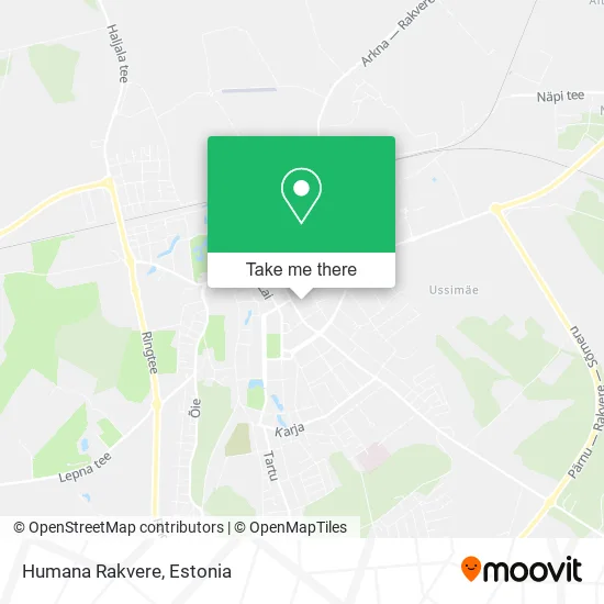 Карта Humana Rakvere