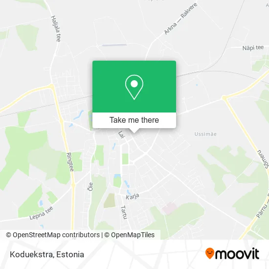 Карта Koduekstra