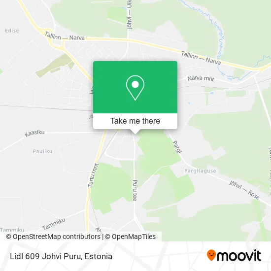 Lidl 609 Johvi Puru map