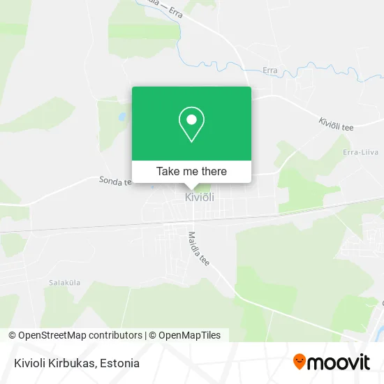 Kivioli Kirbukas map