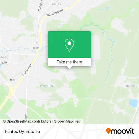 Карта Funfox Oy