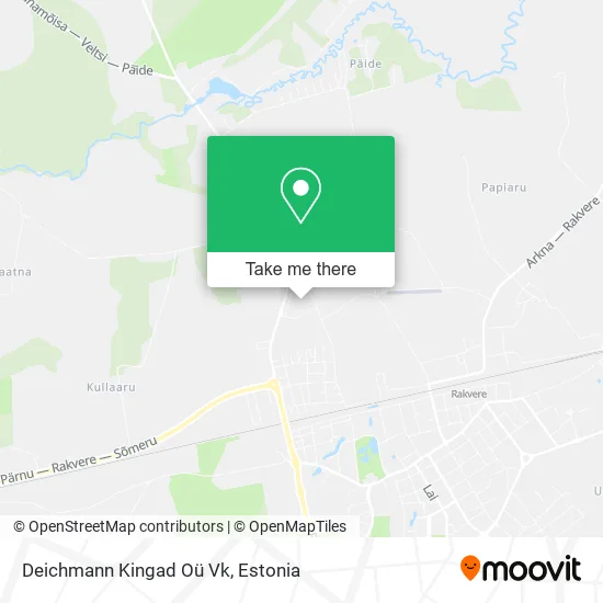 Deichmann Kingad Oü Vk map