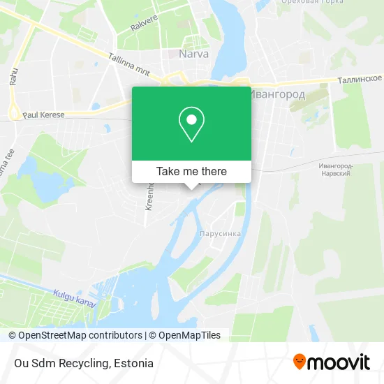 Карта Ou Sdm Recycling