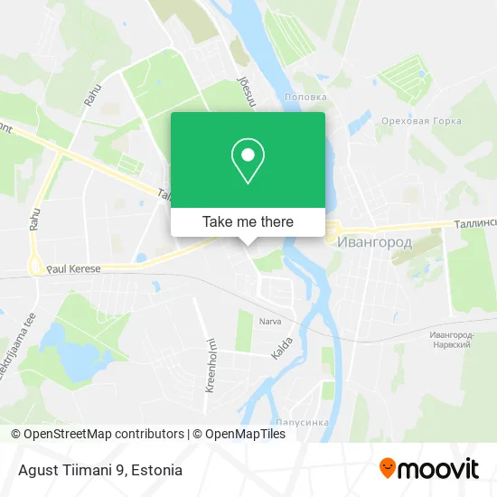 Карта Agust Tiimani 9