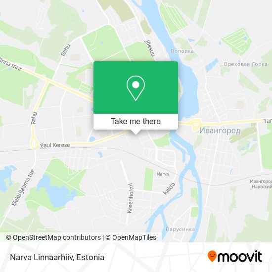 Карта Narva Linnaarhiiv