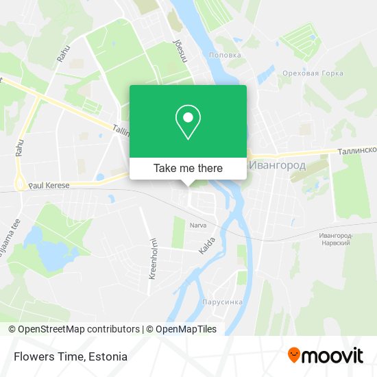 Flowers Time map