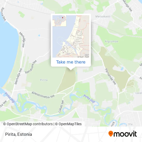 Карта Pirita