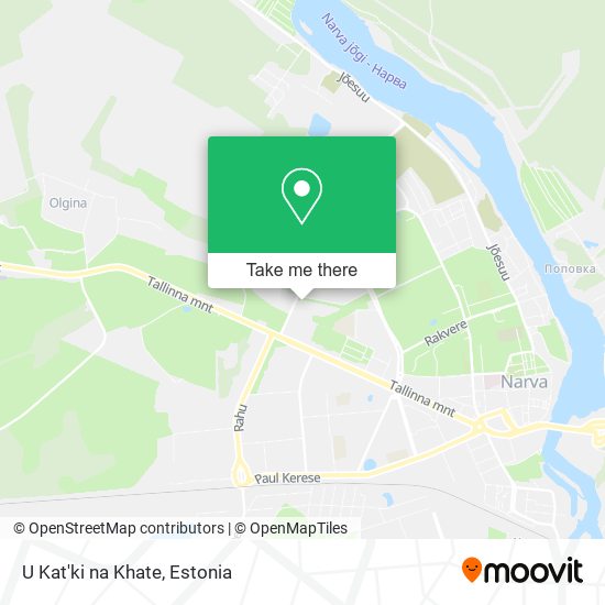 U Kat'ki na Khate map