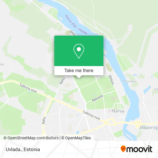 Карта Uvlada.