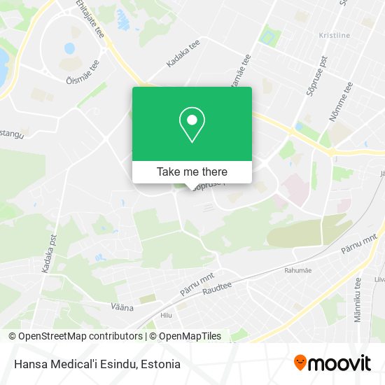 Hansa Medical'i Esindu map