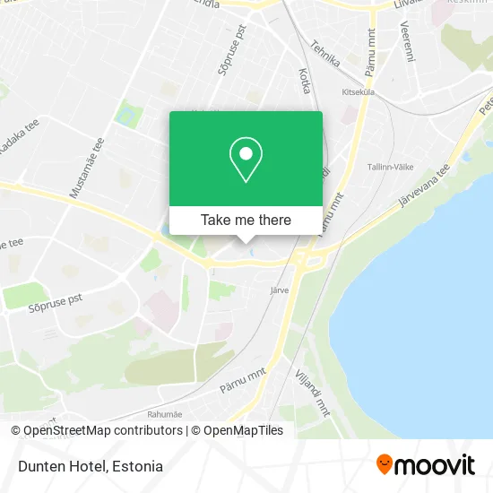 Dunten Hotel map